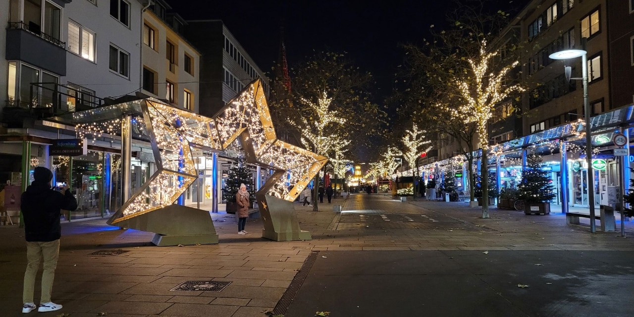 Weihnachtsmarkt Bremerhaven 2023 mit der Bahn